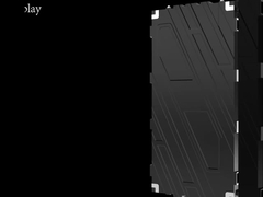 Vêtements d'armoires en aluminium intérieures de 320*640 mm pour modules d'écran LED de 320*160 mm