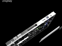 Armoire en aluminium d'intérieur 640*480*44mm adaptée aux modules d'écran LED 320*160mm