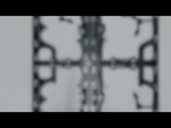 500*500*76,5 mm de placard en aluminium argenté à l'intérieur et à l'extérieur