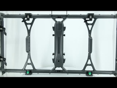 1000*500*69mm Armoires en aluminium pour les modules d'affichage à LED de p3,91 mm