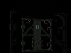 500 mm*500 mm Armoire en aluminium pour un module d'écran à LED de 250 mm*250 mm