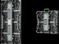 Armoire en aluminium 500mm*500mm*68mm adaptée aux modules d'écran LED 250*250mm