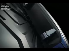 P3.91 Chambres à l'intérieur et à l'extérieur en aluminium 1000 mm*500 mm*69 mm