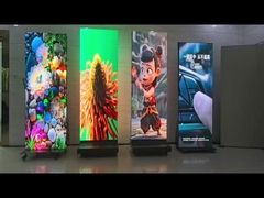 Écran LED numérique mobile portable P2 intérieur HD pour la publicité vidéo