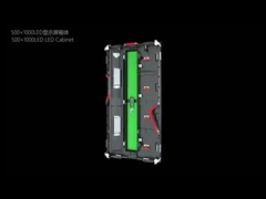 Structure d'armoire de location LED 500*1000MM