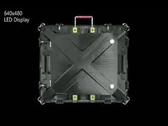 Écran à LED de 640*480 mm Structure du cabinet d'écran 10S avant