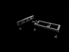 Installation d'un écran LED de location de la base et du support - 1 25s