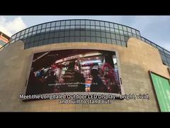 Vidéo de puits d'écran LED extérieur