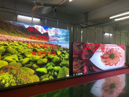 Écran LED 1.25mm à haute luminosité et petit pixel Max. 800W/m² pour affichage intérieur