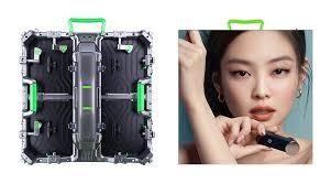 Armoire en aluminium moulé sous pression P3.91 pour écran LED d'intérieur haute résolution en location