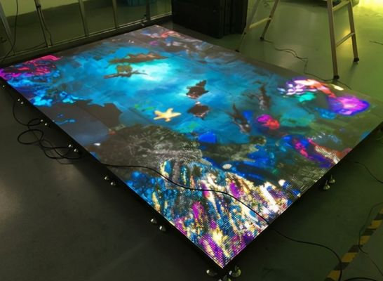 Location de piste de danse LED ODM pour fêtes et mariages, maintenance facile, 3840Hz pour scène