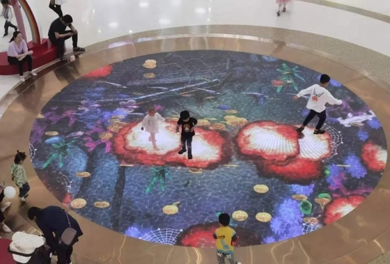 Diy allument SMD3528 la disco Dance Floor 16,7 trillions de location polychromes