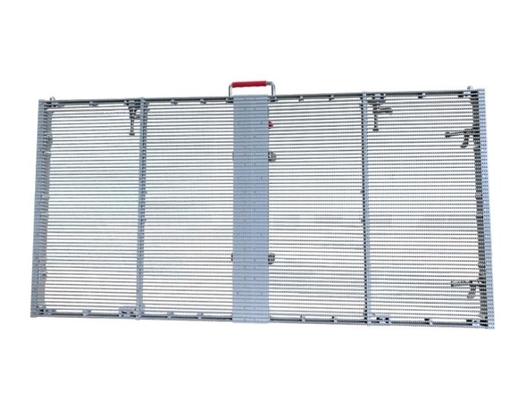 220W/ M2 d'affichage transparent 5000nits 7.8mm de LED Mesh Screen Outdoor Glass Window