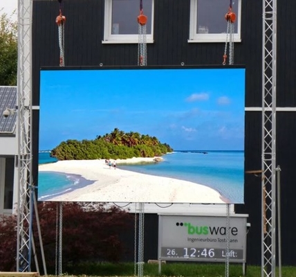 Écran de location de LED de mur de l'étape visuelle extérieure d'intérieur LED de l'écran P3.91 P4.81
