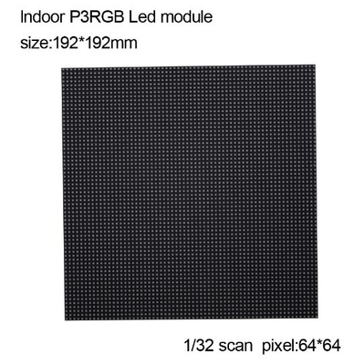La haute d'intérieur de module d'écran de HD P3 1R1G1B LED la vitesse de régénération 3840Hz pour l'église