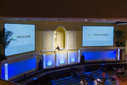 La haute d'intérieur de module d'écran de HD P3 1R1G1B LED la vitesse de régénération 3840Hz pour l'église