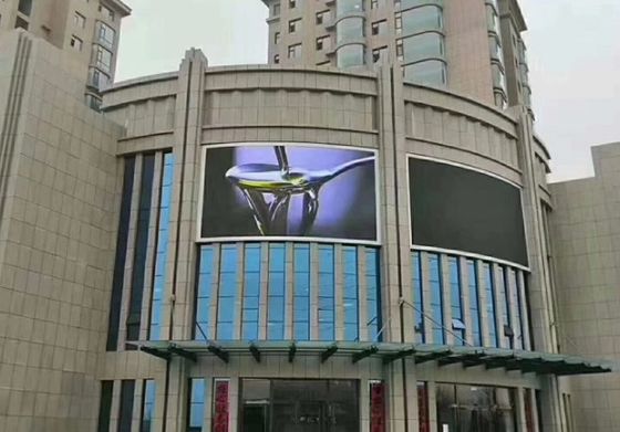 Écrans vidéo LED extérieurs personnalisés P8, étanches IP65, armoire en fer