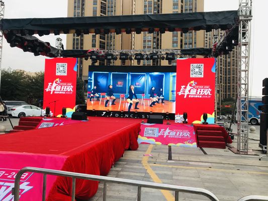 Rental Led display P3.91 250*250mm RGB Panel 64x64 Pixels Led Vidéo Mur