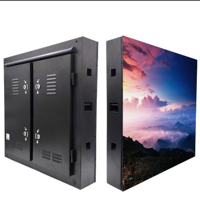 la vidéo extérieure de 300W P8 P10 LED mure le fer polychrome d'affichage imperméabilisent le ² de 7000cd/M