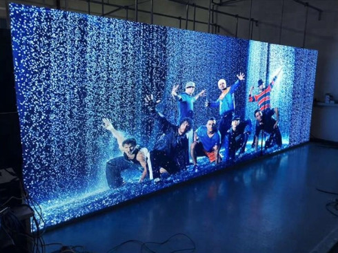 Panneau de mur visuel d'écran de contexte d'étape de P3.91 HD LED 3.91mm d'intérieur