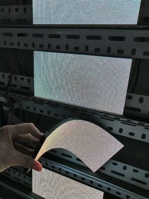 Facile d'entretien Module souple intérieur écran LED à couleur complète Système Novastar