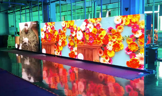 mur visuel d'affichage de location de 3.91mm LED pour des événements extérieurs d'intérieur