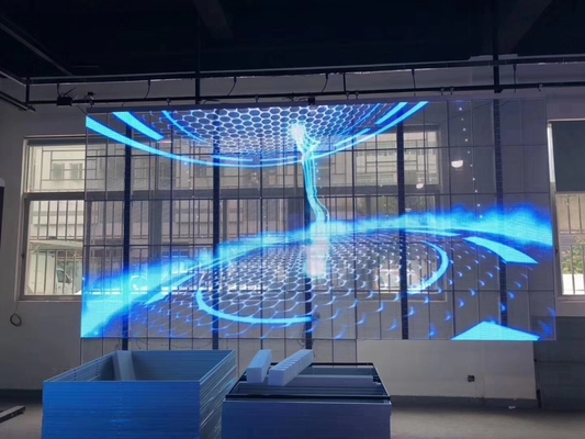Écran LED transparent haute résolution avec large gamme de couleurs