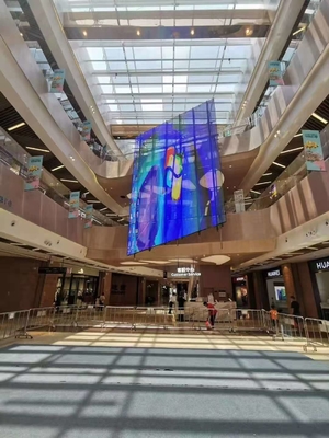 Mur/plafond/écran LED transparent monté au sol pour d'intérieur/extérieur