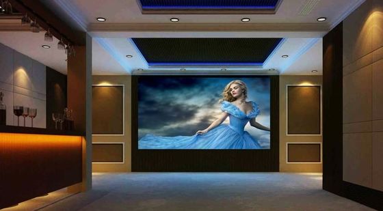 Grand angle de visualisation de 140° 800cd/㎡ Écran LED à pas fin pour tension d'entrée AC220V
