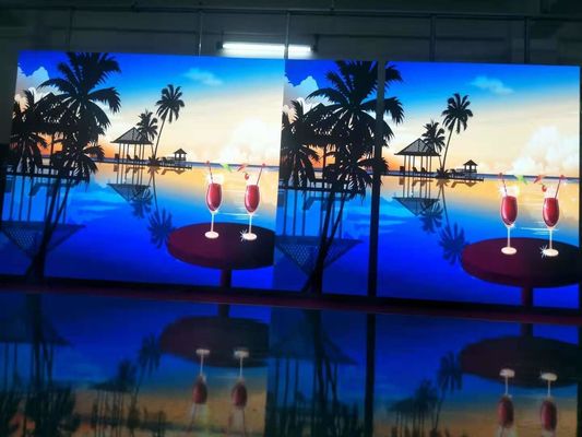 Affichage LED plein couleur à haute définition à l'intérieur avec taux de rafraîchissement 3840Hz
