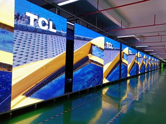 Affichage LED à couleur complète intérieur de 6500K avec taux de rafraîchissement 1920Hz - 3840Hz