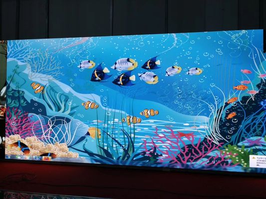 Écran LED Ultra HD P1.25 P1.56 P1.875 P2 P2.5 à petit pixel, 1000-1200nits, boîtier en aluminium
