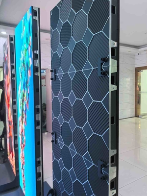 Écran HD intérieur P2.5 pliable à support affichage LED pour le centre commercial