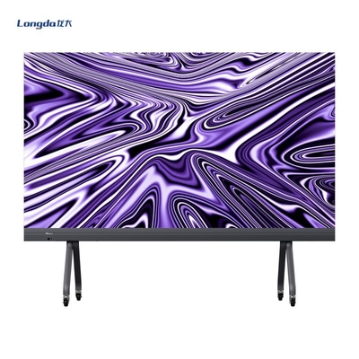 Écran de conférence TV intelligent tout-en-un HD 16:9 de 216 pouces, mur vidéo LED mobile intérieur