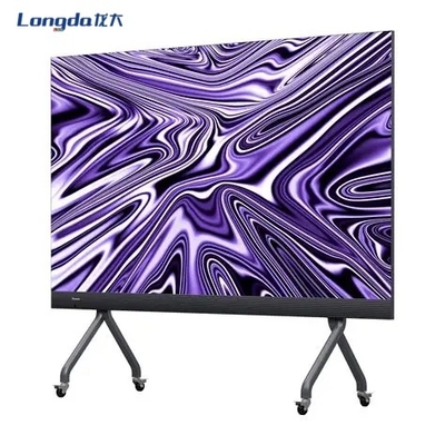 Écran de conférence TV intelligent tout-en-un HD 16:9 de 216 pouces, mur vidéo LED mobile intérieur
