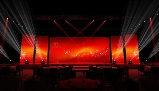 L'affichage mené de location grands 2.97mm d'étape d'IP21 Kinglight 2020 a mené le Cabinet de mur visuel