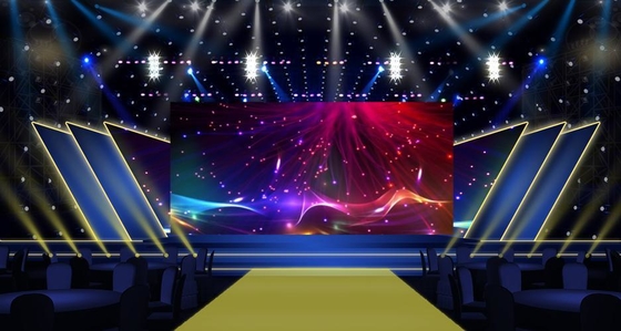 L'affichage mené de location grands 2.97mm d'étape d'IP21 Kinglight 2020 a mené le Cabinet de mur visuel