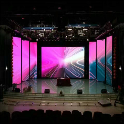 Écran de location de LED de mur de l'étape visuelle extérieure d'intérieur LED de l'écran P3.91 P4.81