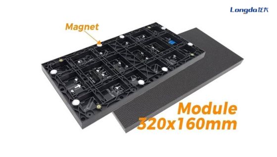 Module intérieur à écran LED coloré pour magasin à prix inférieur
