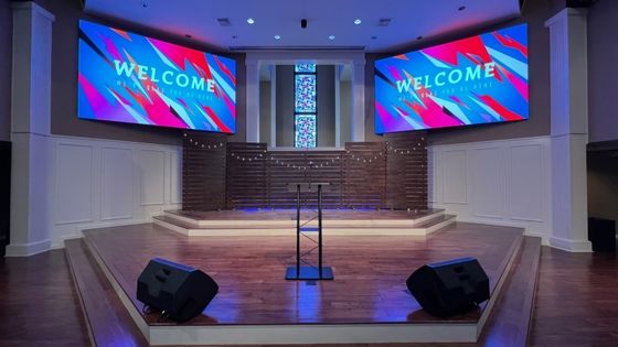 P3.91 Church LED Screen 3m*2m For Worship, Sermons, And Live Events