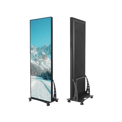 Écran d'affiche LED 3840hz Taux de rafraîchissement Lecteur Novastar Installation facile Pour magasin