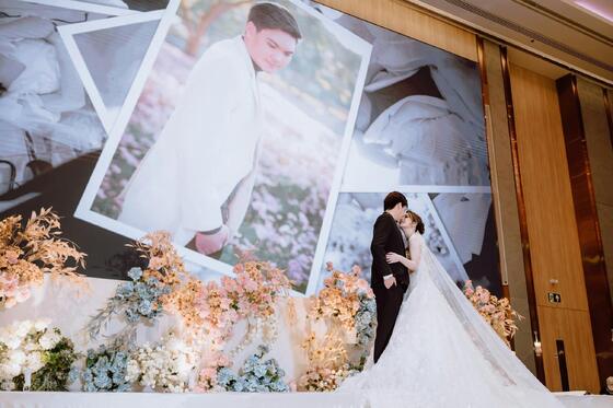 Panneaux d'affichage LED modulaires pour armoire 500x1000mm Écran LED de mariage location