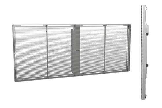 le haut transparent de 5.6mm a mené le balayage 63775dots/m2 de l'affichage 11 de fenêtre de magasin