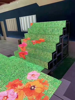 Location de piste de danse LED ODM pour fêtes et mariages, maintenance facile, 3840Hz pour scène