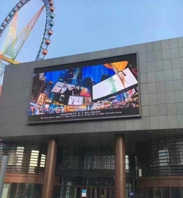 Biens menés incurvés extérieurs du panneau 256*128mm RVB de l'avant P4 de magasin