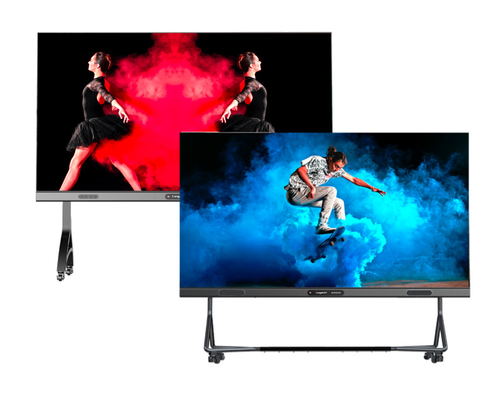 Cabinet mené incurvé par conférence ultra-mince du mur 108in 216in 22.5mm d'affichage