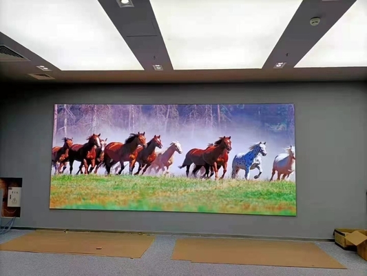 le mur 1920hz P4 de Signage de 860cd Digital a mené la publicité visuelle de mur 320 *160mm