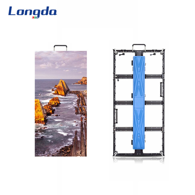 Écran LED de location haute luminosité 180W/M2, écran LED 1R1G1B, aluminium moulé sous pression