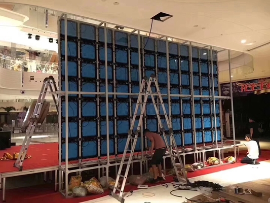 Écran de location d'intérieur de haute résolution 1200hz 1920hz 900cd/m2 d'affichage à LED
