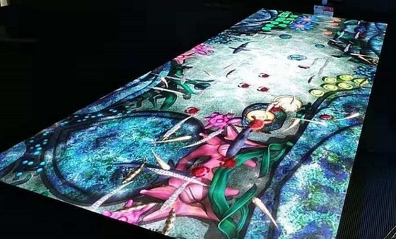 52×52 pointille la haute menée colorée de la location P4.81mm de 3840Hz Dance Floor régénère
